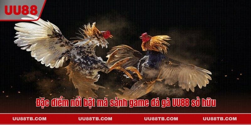 Đặc điểm nổi bật mà sảnh game đá gà UU88 sở hữu